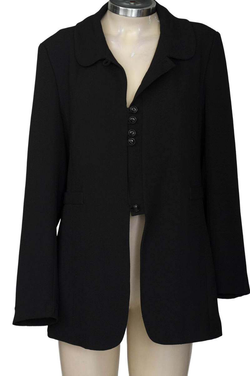 Chaqueta / Abrigo color Negro - Sylvia Paris